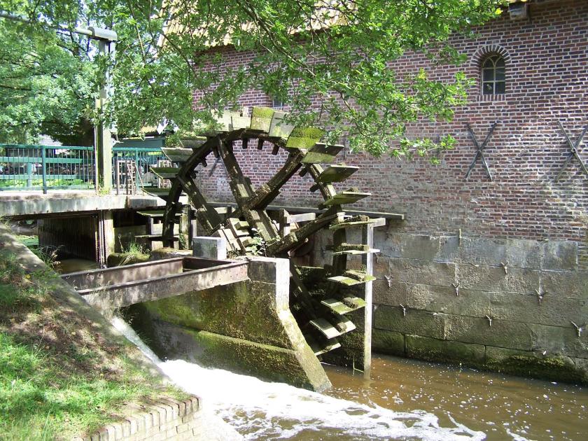 Bild der Wasslermühle bei "Berenschots Watermolen" in Winterswijk